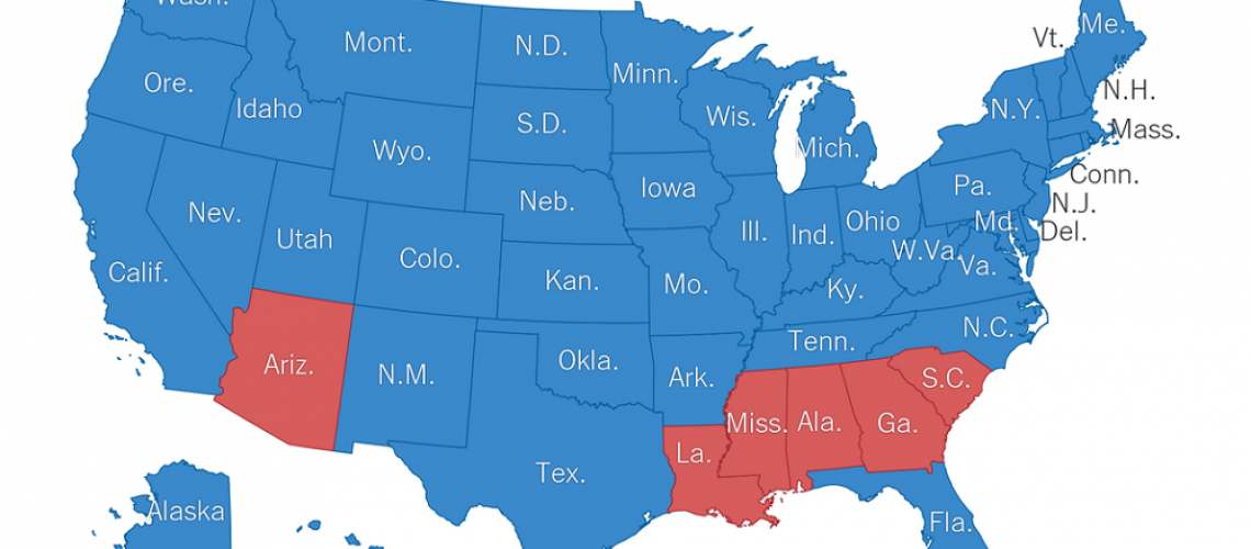 Blue State Red State Map Red State, Blue State | Churchill Central